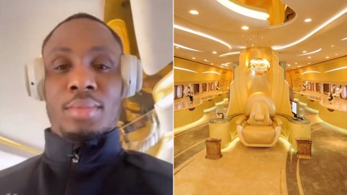 Inside Saudi Football Team's $625 Million Private Jet, Complete With Golden Throne