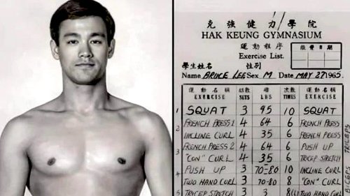 Bruce Lee's Insane Full Body Workout Will Make You Totally Rethink Your Training