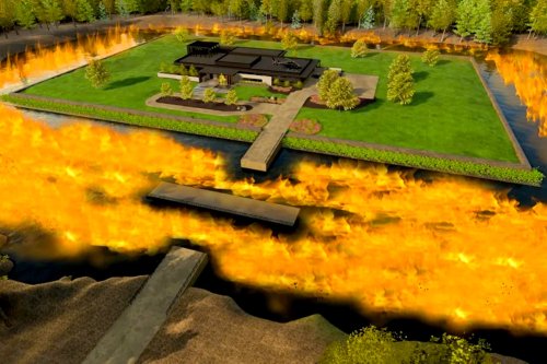 Mysterious Billionaire Buys Apocalypse-Ready Bunker Surrounded By 'Fire Moat'