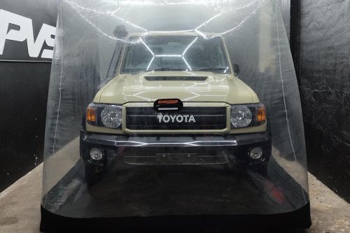 Some Crazy Aussie Is Selling A Bubble-Wrapped Toyota LandCruiser... For $140,000