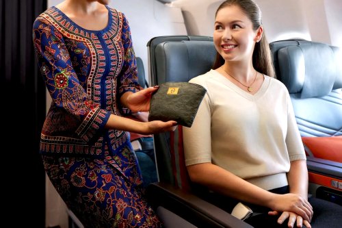 Why Amenity Kits In Singapore Airlines' Premium Economy Proves First Class Is Doomed Forever