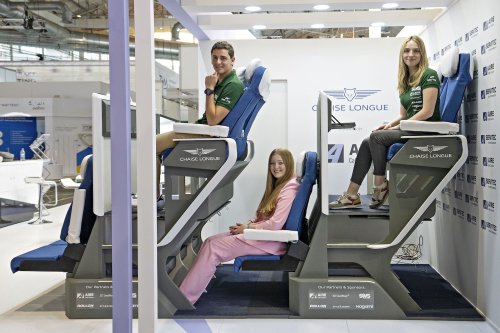 Dystopian New Double-Decker Plane Seats Have Passengers Worried About 'Gasflighting'
