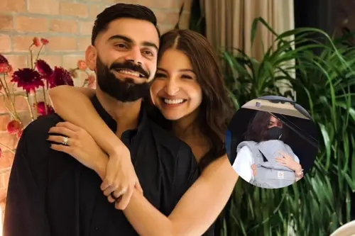 Anushka Sharma Shows First Glimpse of Son Akaay As She Returns to India; Pictures Go Viral