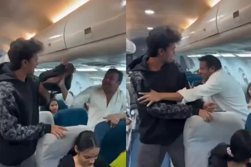 Viral Video: After Puneet Superstar, Deepak Kalal Gets Thrashed in a Plane Mid-Air, Netizen Jokes ‘Ye Jhagda Bhi Duplicate…’