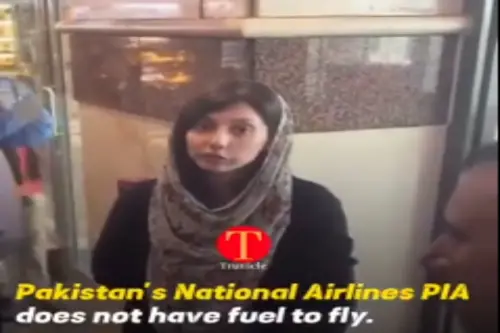 Viral Video: Pakistan in Shambles! Food at all Time High, No Fuel to Fly Planes, Watch Passenger Uproar as PIA Grinds to a Halt