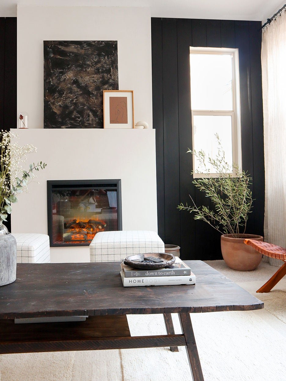 This DIYer Always Dreamed of a Fireplace—So She Built One