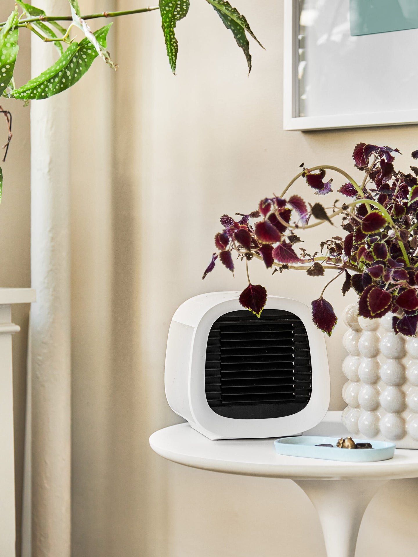 This Tiny Portable Cube Is My New AC, Humidifier, Noise Machine, and Nightlight