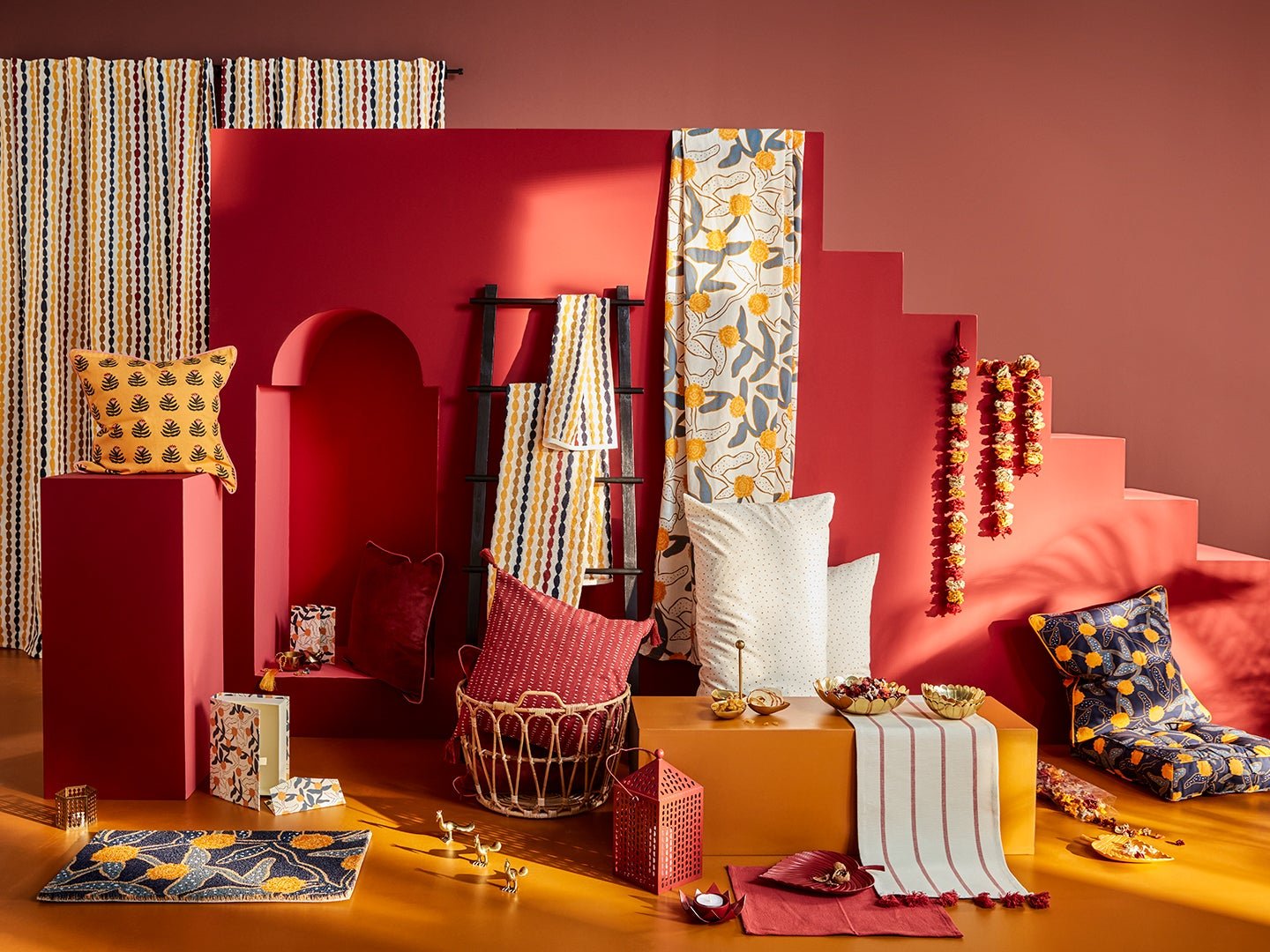 IKEA’s New Collection Features This Cheerful Fall Color in $13 Towels and $7 Pillows
