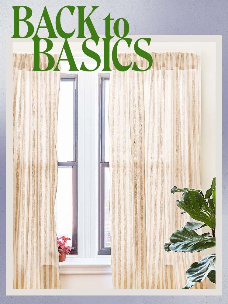 How to Hang Curtains So the Rod Is Really, Truly Straight
