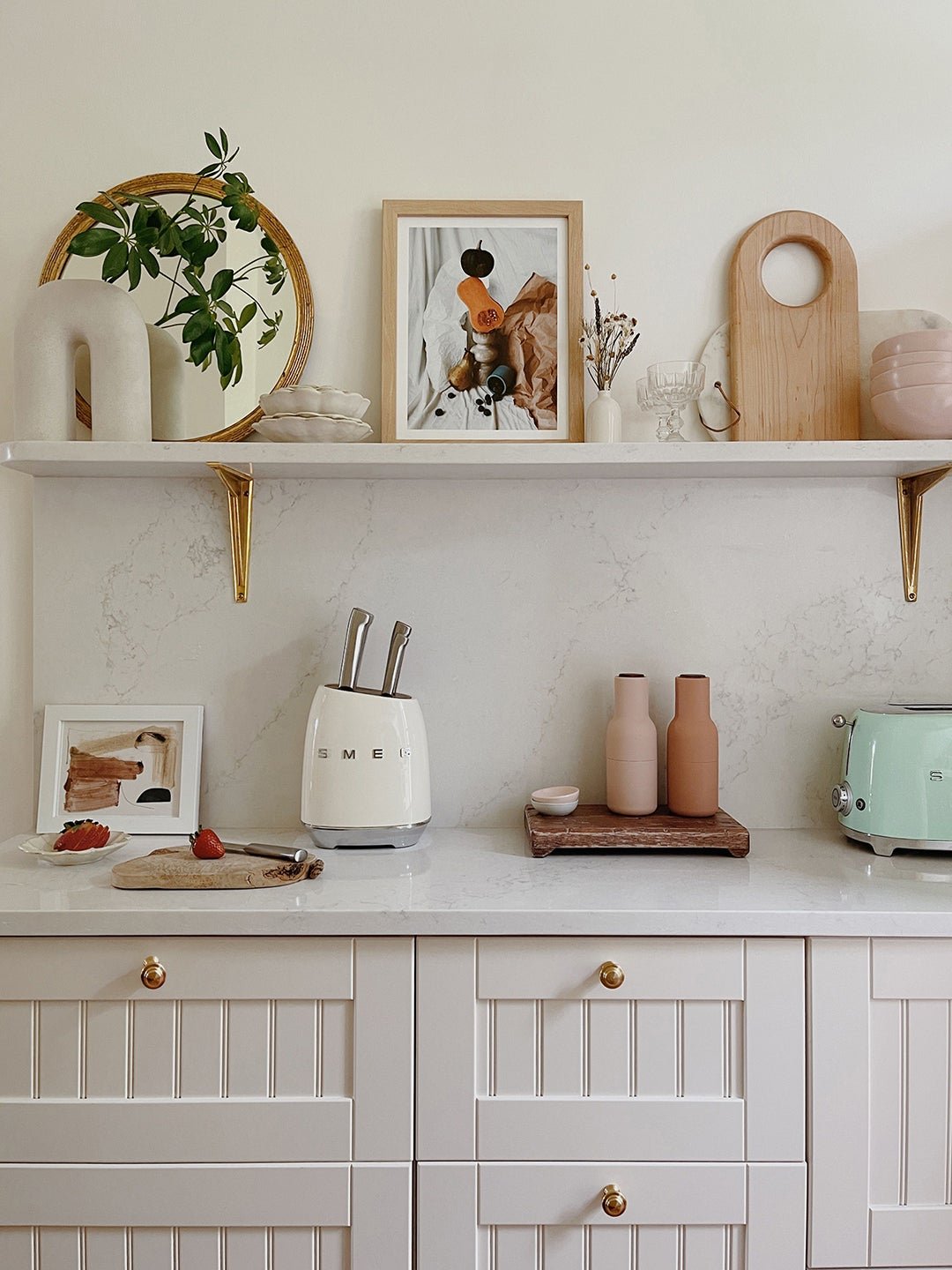 An Under-the-Radar IKEA Hack Brand Is Behind This Kitchen’s Chic Shaker Cabinets
