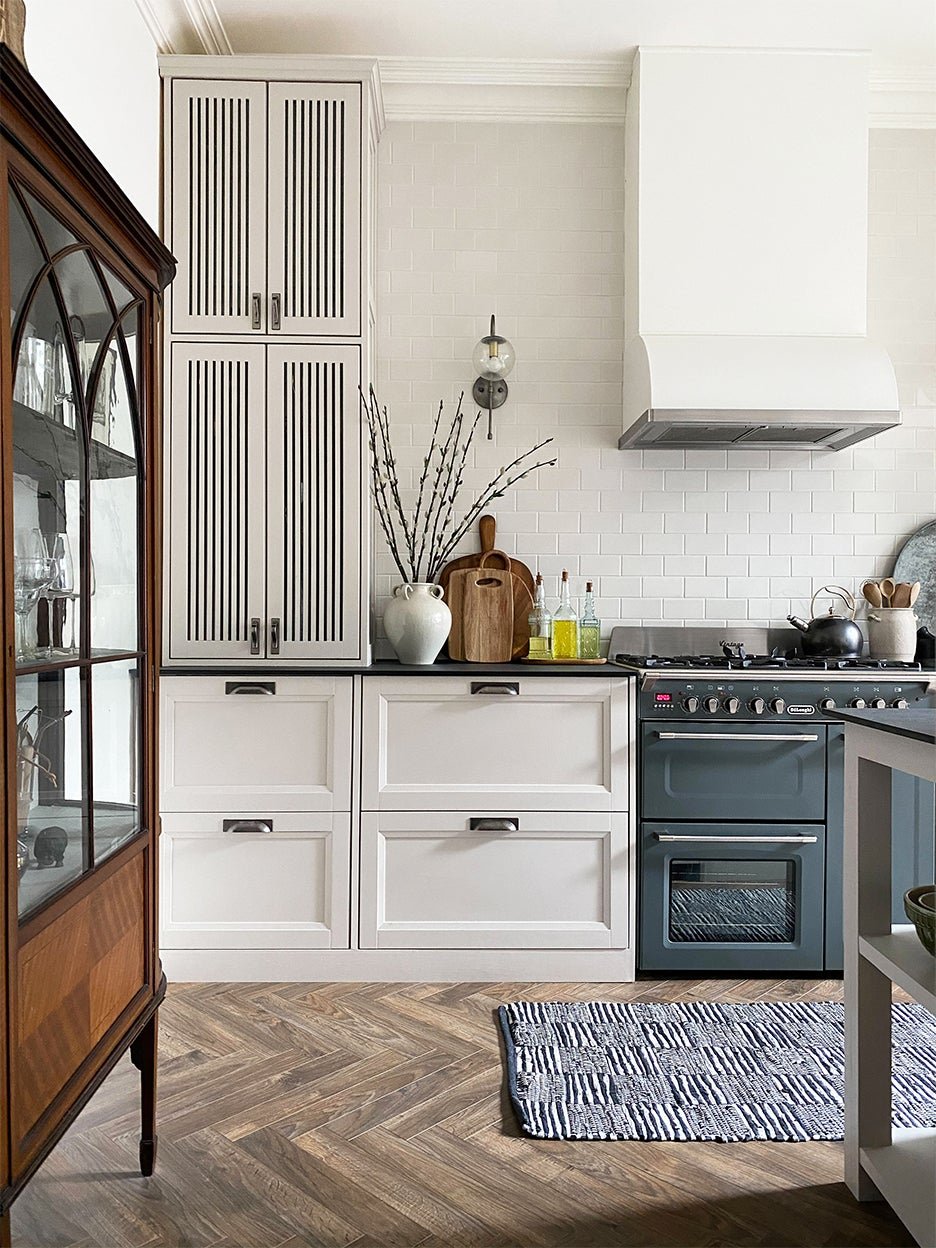 An IKEA Hack Disguises the Not-So-Pretty Stuff in This $11K Kitchen Remodel
