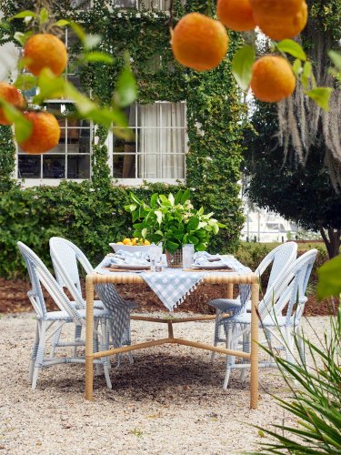 Stackable and Weatherproof Bistro Chairs Are 20% Off Right Now at Serena & Lily