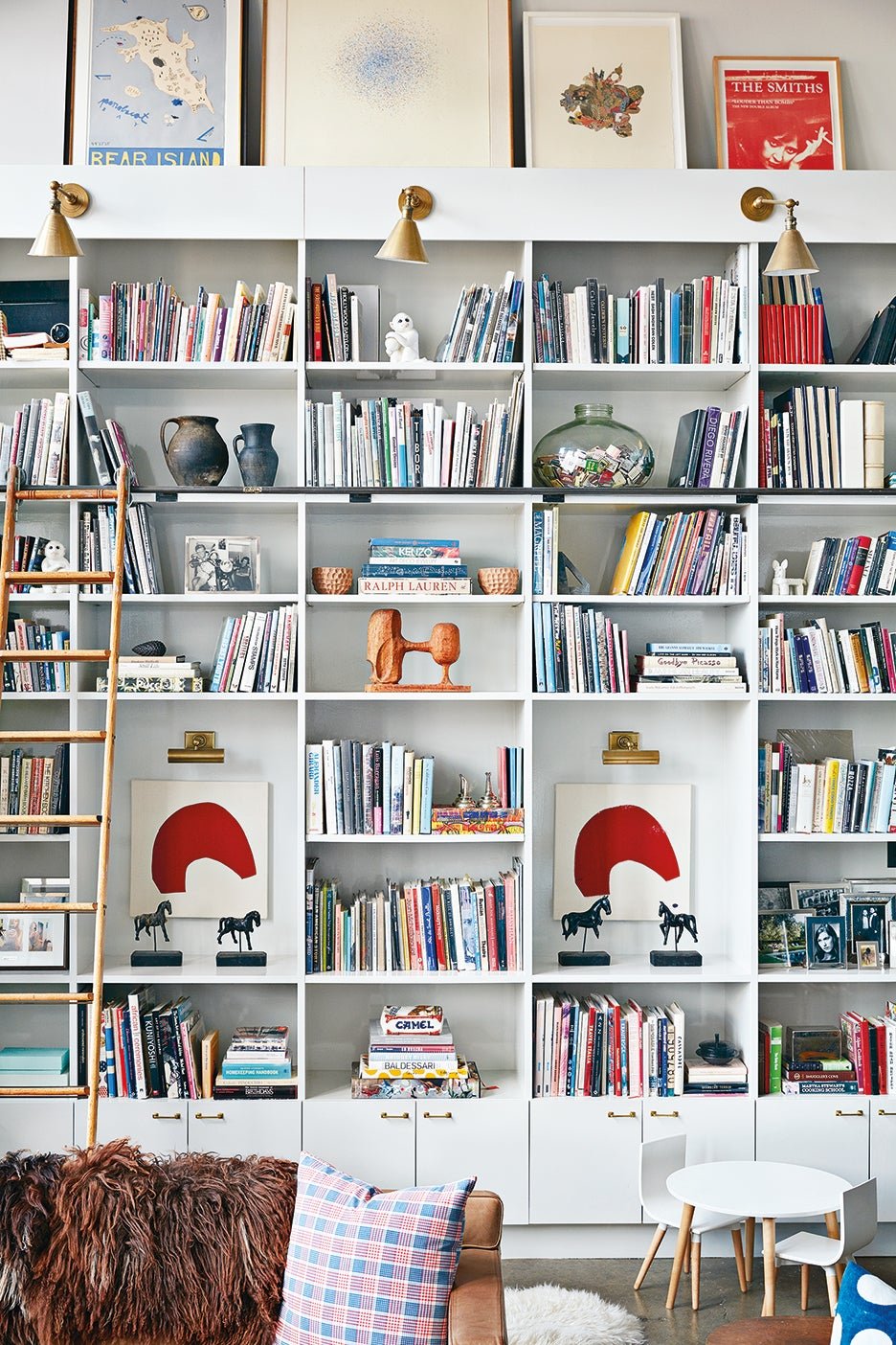 6 Styling Tricks to Try for Your Bookshelf–Turned–Zoom Background
