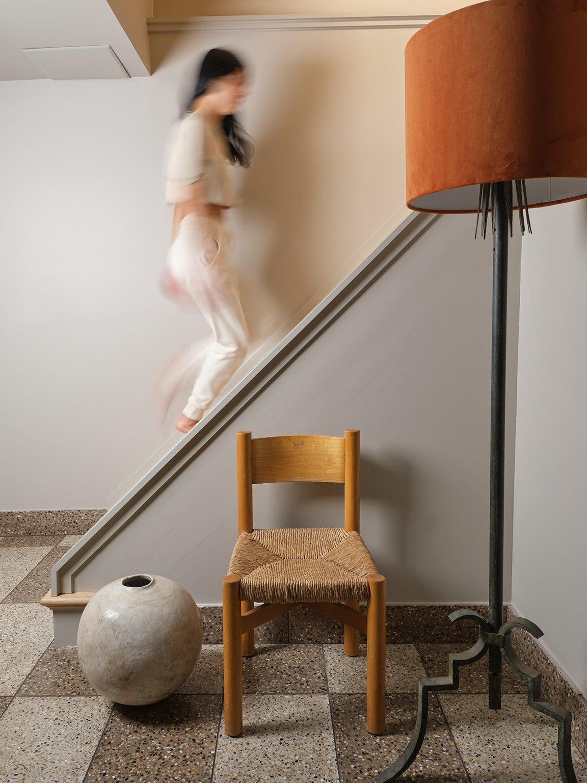 When Athena Calderone Renovates a Basement, It’s Out With the Cobwebs, In With Terrazzo