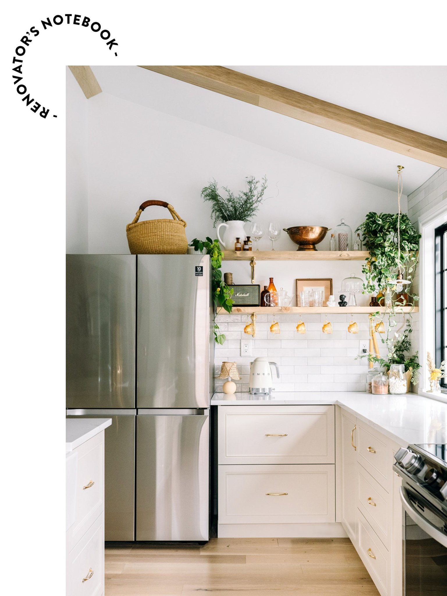 A $10K Appliance Package and $200 Shelves Helped Me Save on My Toronto Kitchen Reno