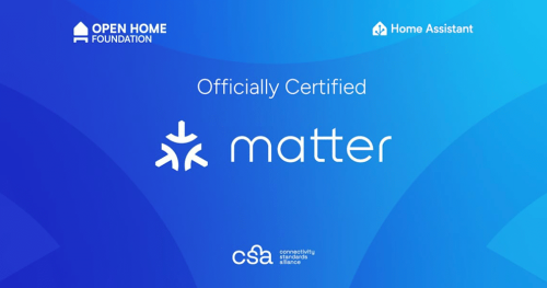 Home Assistant est officiellement certifié Matter