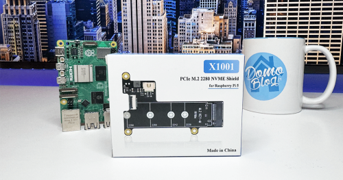 Geekworm X1001 branchez vos SSD M2 sur le port PCIe du Raspberry Pi 5 pour 16€