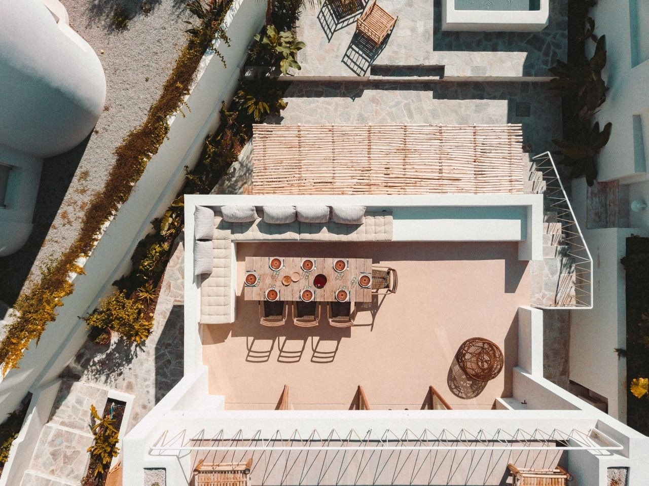 Sognare sulle terrazze di una villa in Corsica
