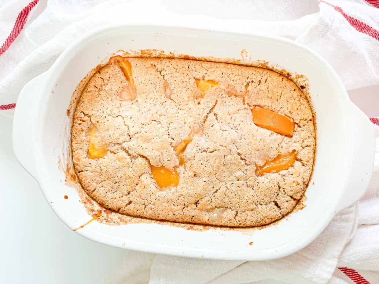 Easy & Delicious Bisquick Peach Cobbler Recipernrn