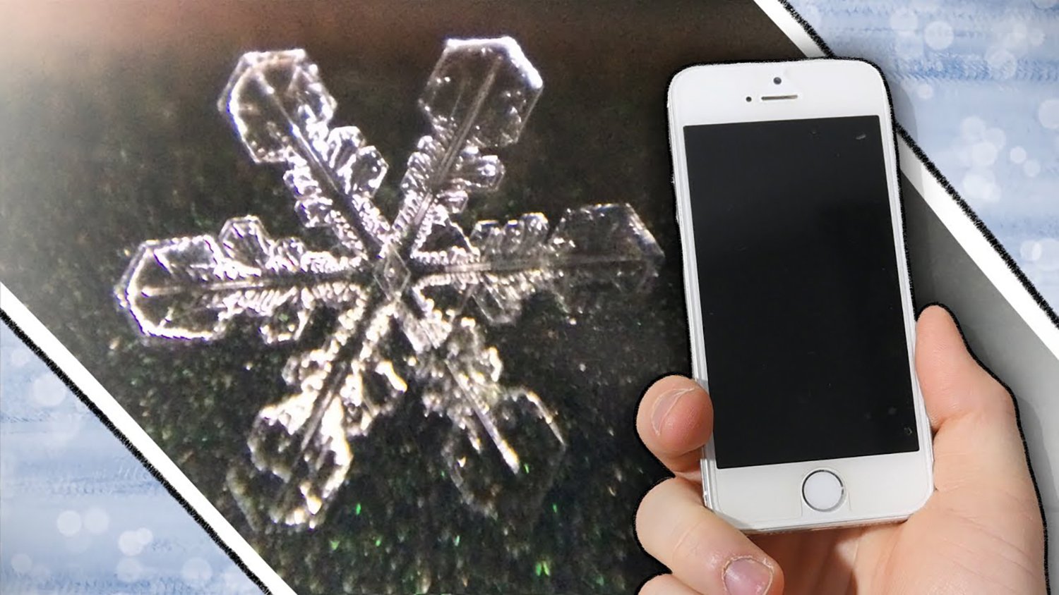 How to Capture Amazing Close-Up Photos of Snowflakes with Your Smartphone - Digital Photo