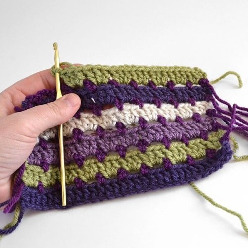 Dotted Doubles Crochet Tutorial