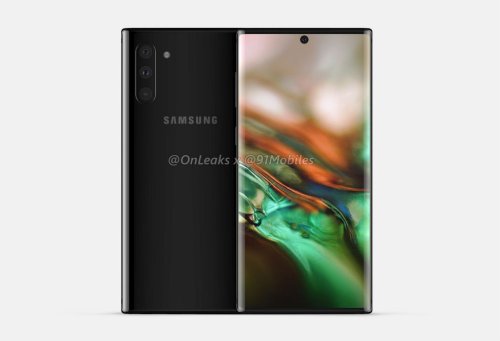 Galaxy Note 10 CAD Renders Detail Headphone Jack-Less, Centered...