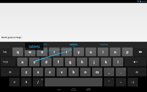 Stock Official Google Keyboard Arrives on Google Play