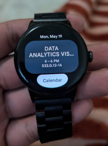 Material 3 Expressive Showing Up On Pixel Watch Devices