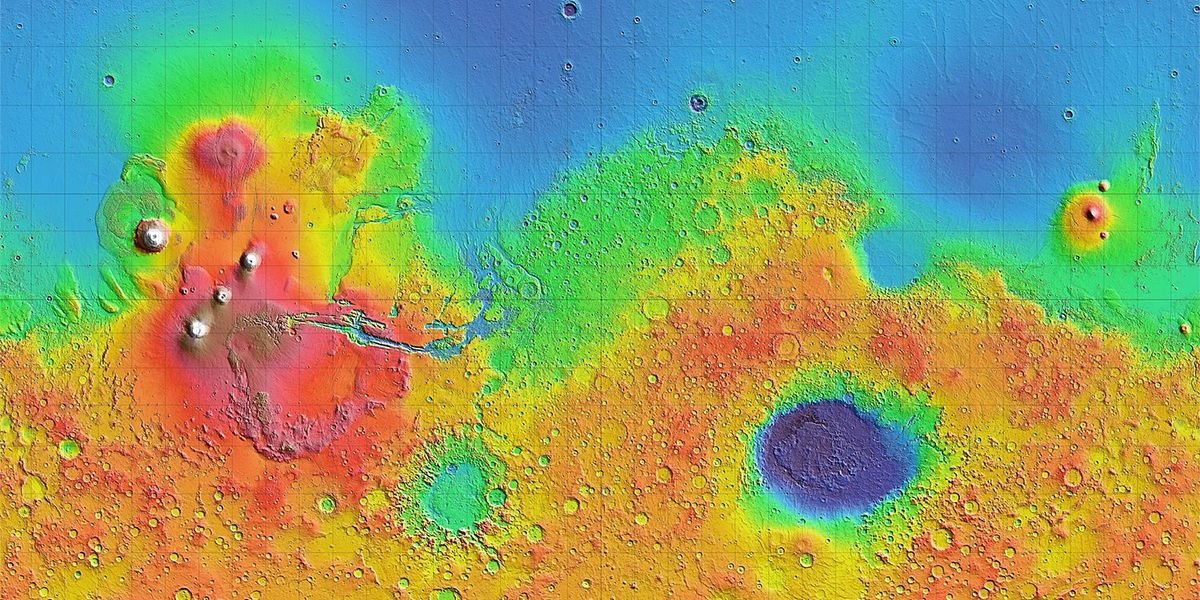 Forscher finden eine Erklärung für die rätselhafte Zweiteilung des Mars