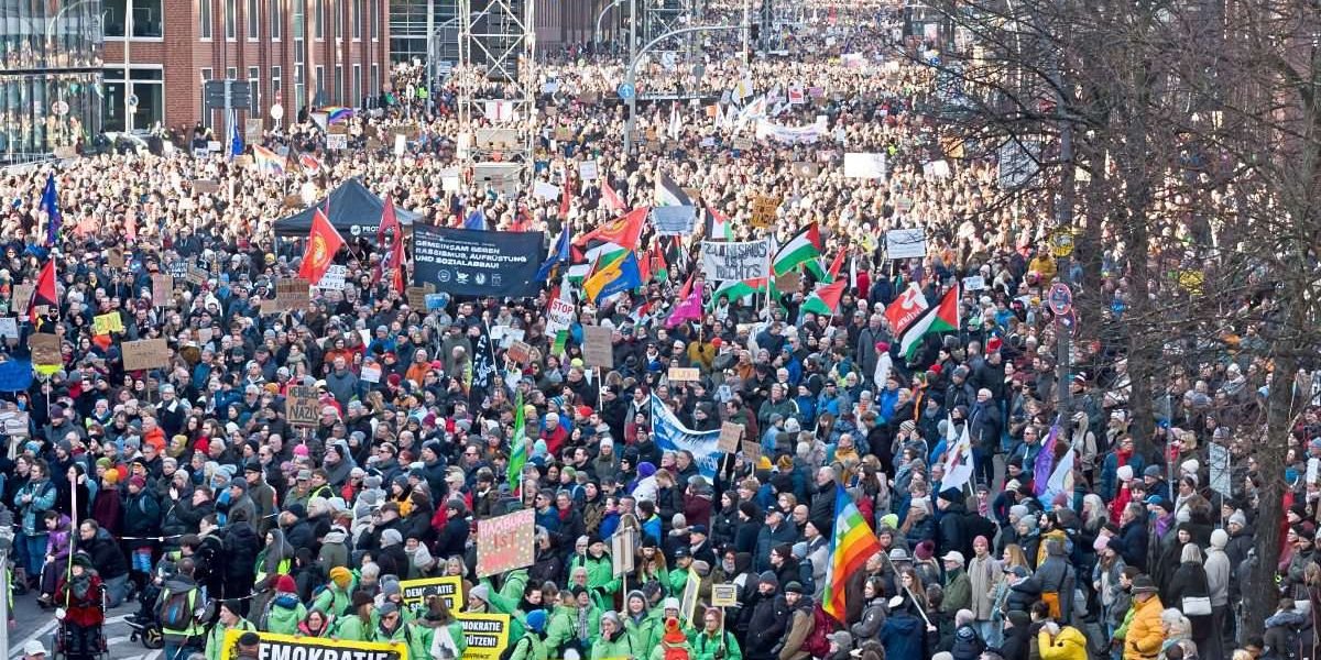 Manipulierte Videos machen Demos gegen rechts zu Pro-AfD-Kundgebungen