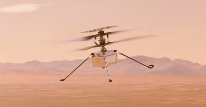 Watch NASA’s movie-like trailer for its upcoming Mars helicopter flight