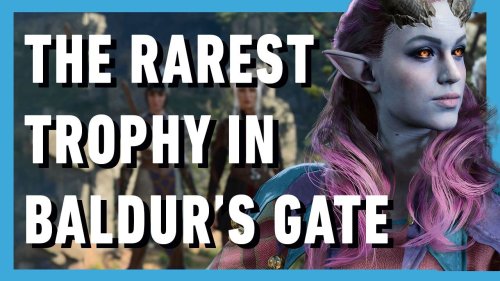 Baldur's Gate 3's Rarest Achievement Is Something Most Players Will Never Do