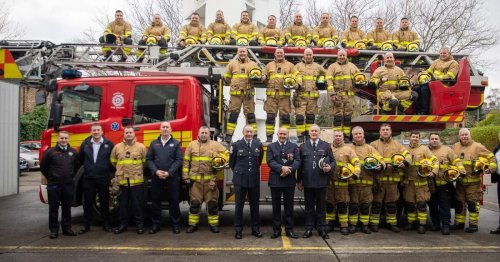 Dublin Fire Brigade pays tribute to 'gentleman' station officer following retirement