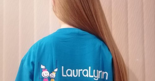 Brave girl pledges hair to charity through Laura Lynn fundraiser