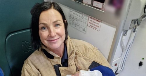 Dublin firefighters help deliver baby boy who was in a 'big hurry'