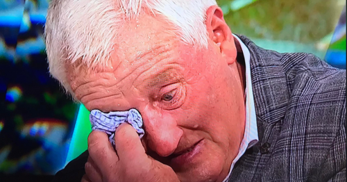 RTE star Pat Spillane breaks down in tears on final Sunday Game appearance
