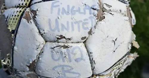 Football kicked into sea in Dublin found in another country
