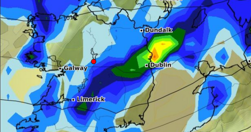 Met Eireann's thundery Dublin forecast as 'polar & tropical maritime' air clash