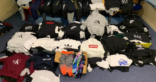 Gardai seize hundreds of counterfeit clothing in Dublin raid