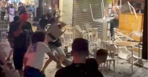 Mass brawl 'involving Irish holidaymakers' at pub in Portugal sees tables and chairs fly
