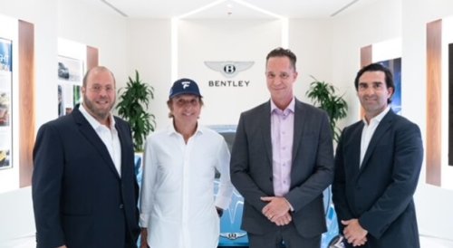 Bentley Residences Miami Sales Gallery Hosts Event Honoring Emerson Fittipaldi