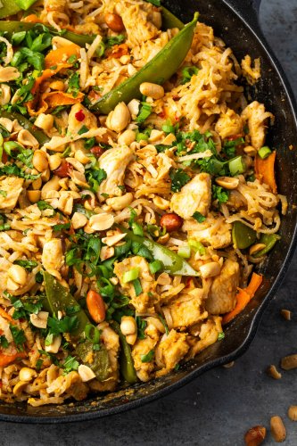Peanut Chicken Stir Fry