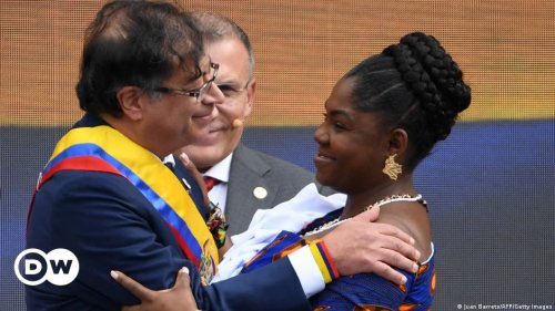 Erster linksgerichteter Präsident Kolumbiens im Amt