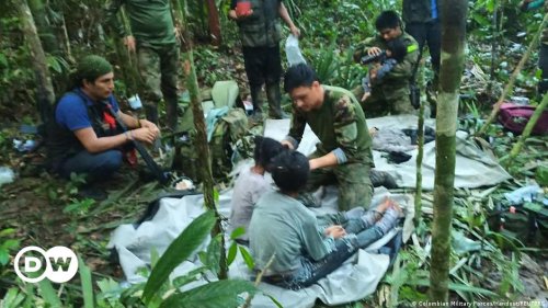 Colombia says 4 lost children in jungle found alive
