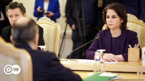 Meinung: Annalena Baerbocks verbale Abrüstung in Moskau