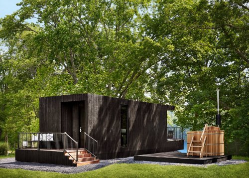 These Tiny Prefab Cabins Can Be Wheeled Into Place to Create Entire Resorts