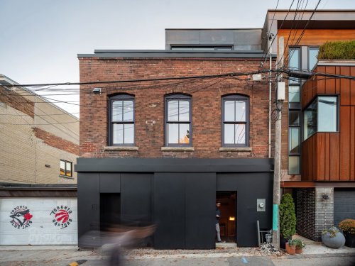 Black Metal Steels the Show at This Renovated Live/Work Space in Toronto