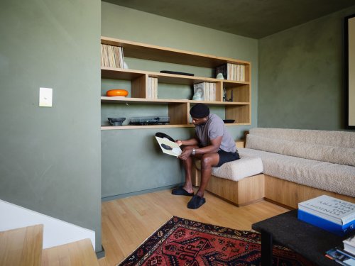 A Record Label Cofounder Cues Up a Second Take for a Hollywood Hills Midcentury