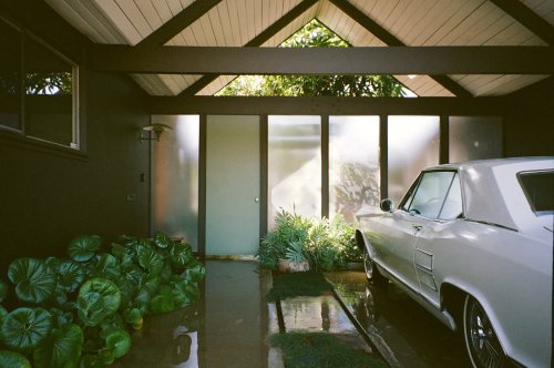 A designing couple treat their Eichler to a refresh with funky, vintage style