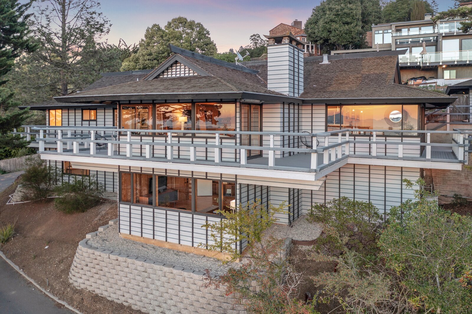 A Japanese-Inspired Midcentury Lists for $3.5 Million in Berkeley, CA